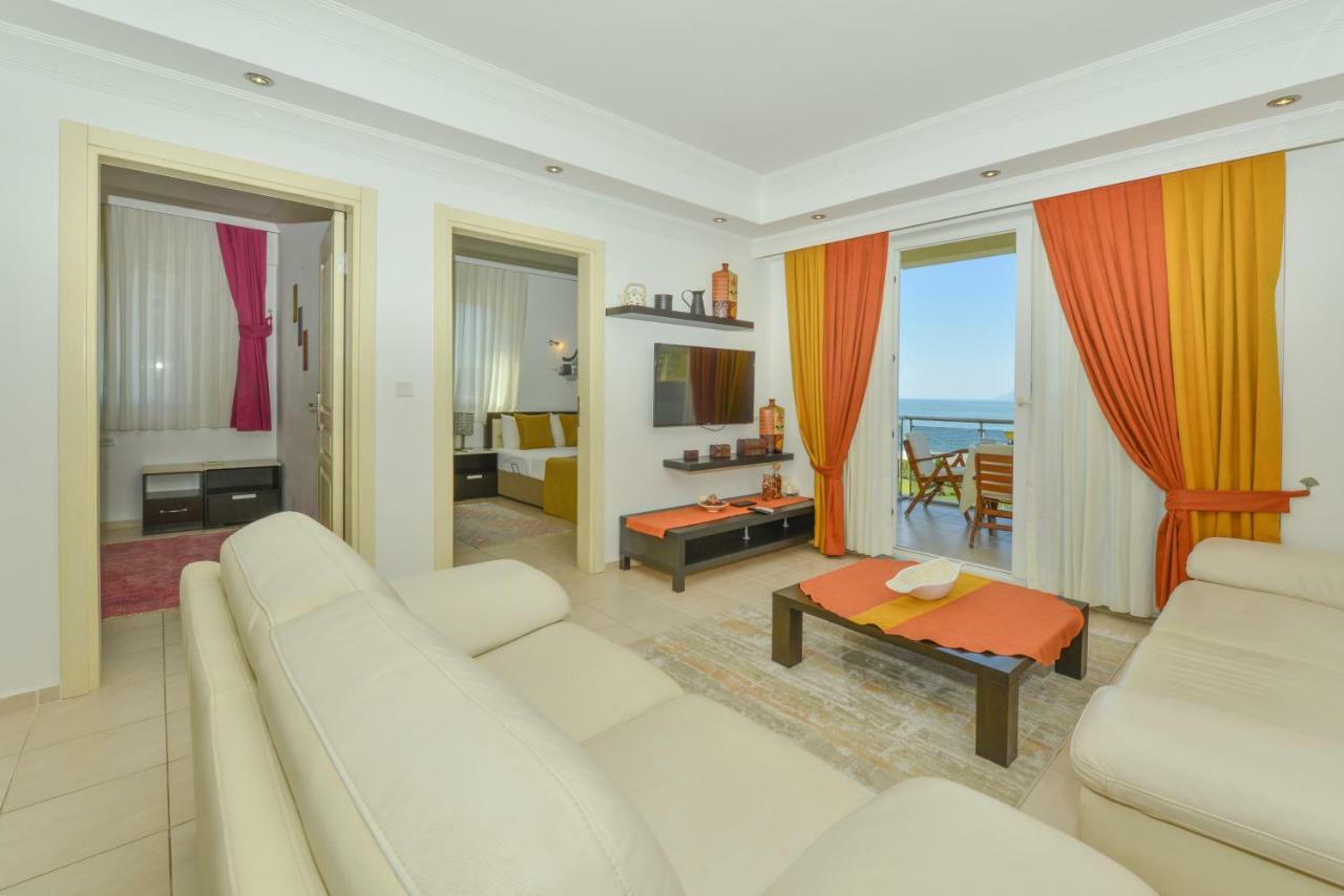 Saros Apartments Calis Beach Fethiye Exterior photo